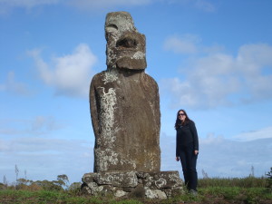 Solo Travel Easter Island Moai Dating the World