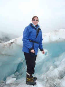 Glacier Ice in New Zealand PhilaTravelGirl