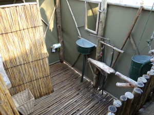 Safari tent outdoor bathroom travel truths