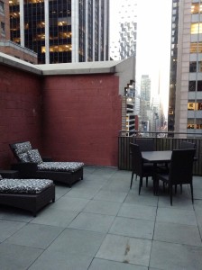 Rooftop Patio Kimpton Hotel The Muse