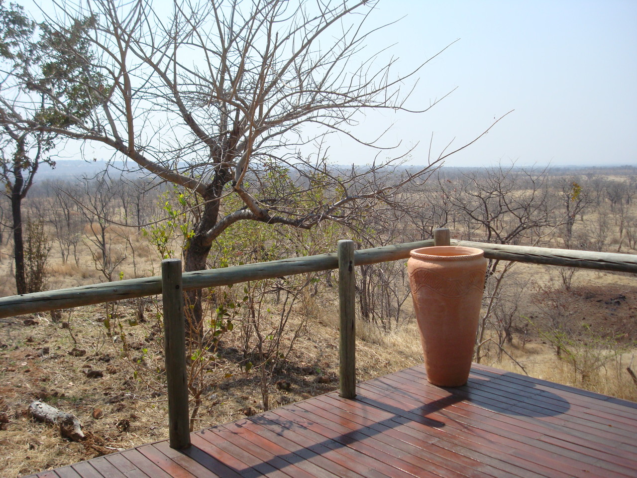 Elephant Camp Zimbabwe view
