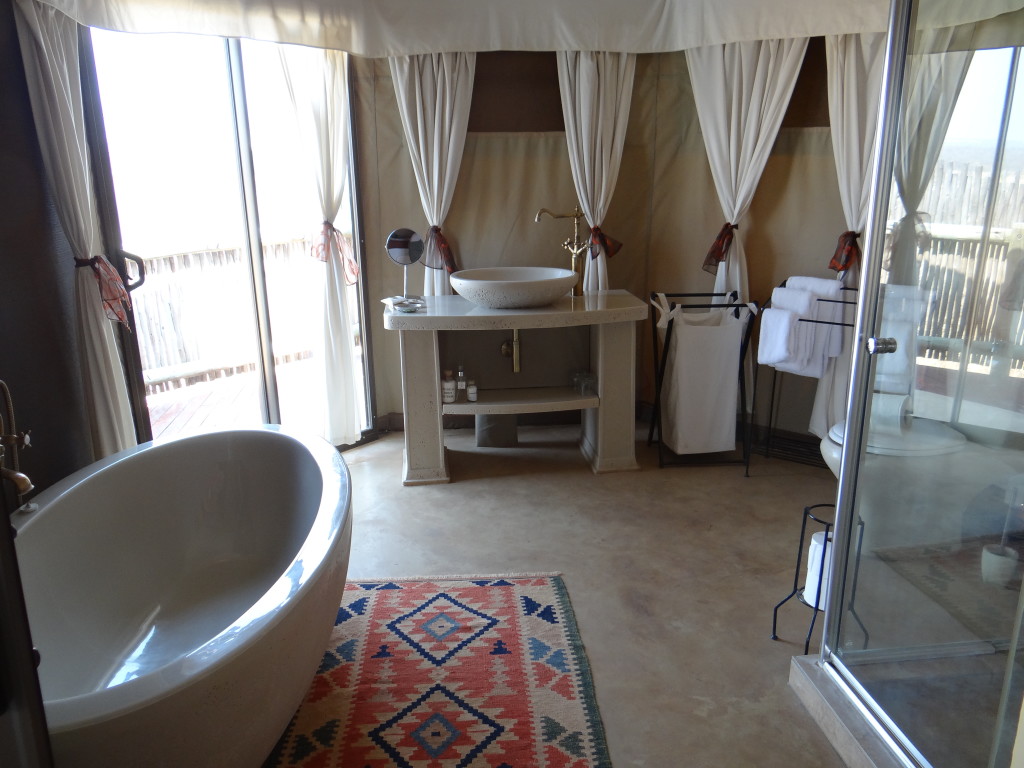 Elephant Camp - my bathroom