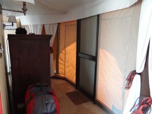 The Elephant Camp Luxury tent