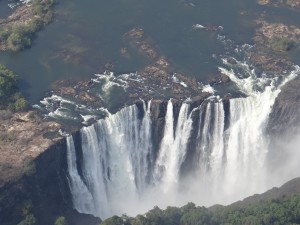 Victoria Falls Helicopter tour view