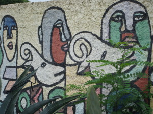 Graffiti art in Santiago