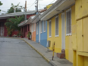 A street of colors