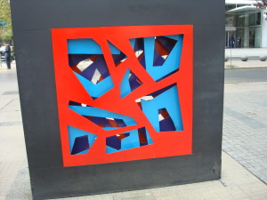 Colorful cutouts
