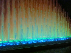 Fountain at Magic Water Circuit Park, Lima