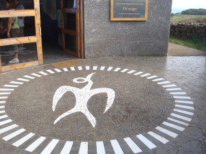 Orongo Visitor Center - the Birdman