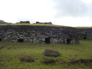 Orongo Village houses