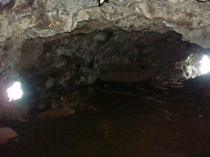 The two windows of the cave