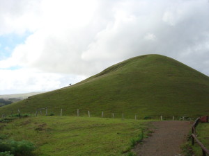Easter Island hill