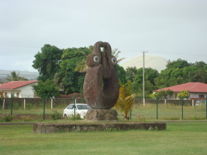 Last photo before boarding my flight from Easter Island to Lima