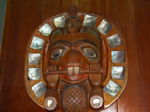 Wood carving Royal York meeting room