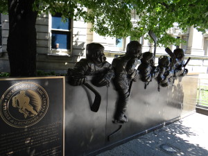 Hockey Hall of Fame -waiting to get in the game