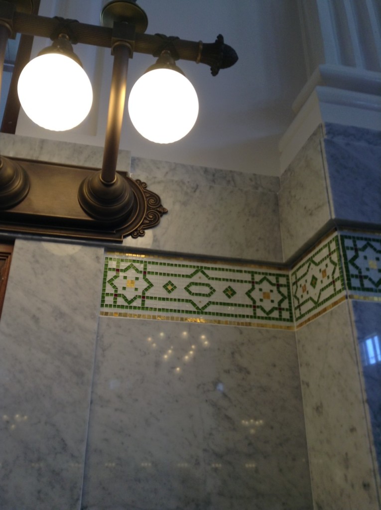 Restored King Street station - the little details that matter - a bit of Emerald