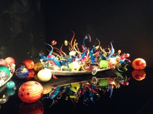 Glass boat Chihuly