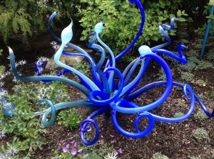 Chihuly garden glass
