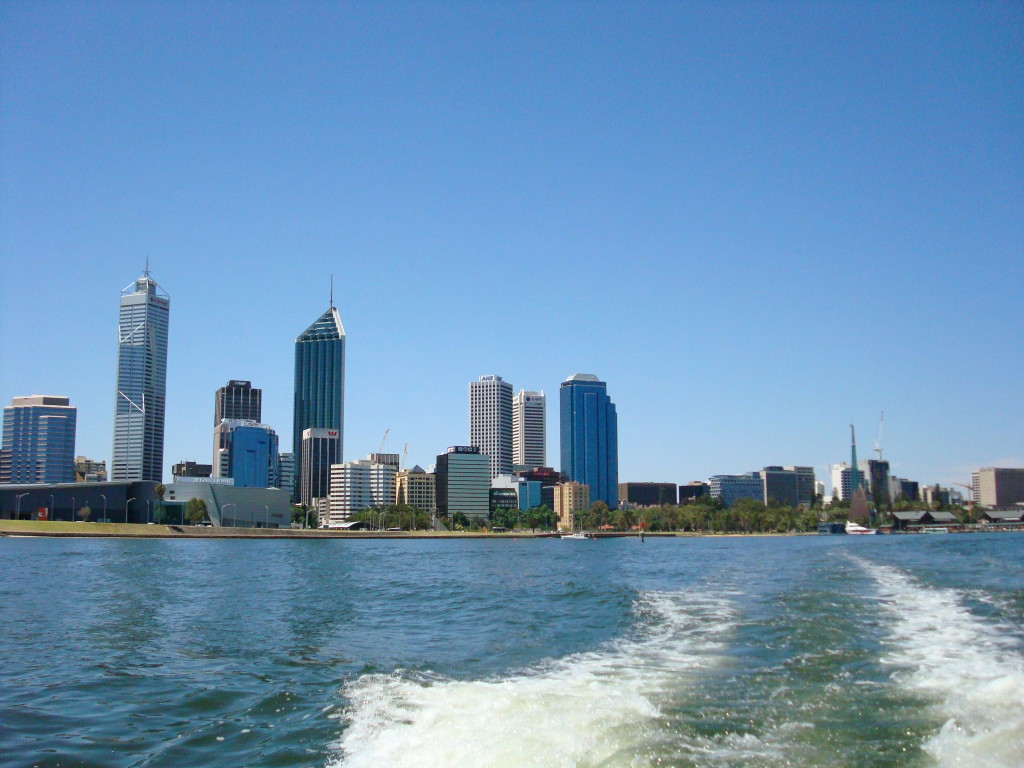 Perth skyline Australia