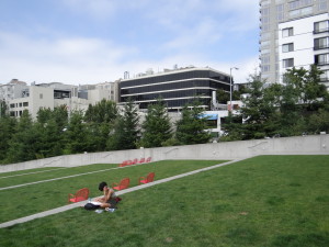 Audience space at Olympic Sculpture Park
