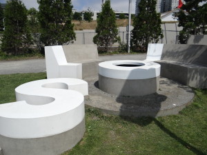 SO benches at Olympic Sculpture Park