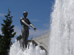 Water fountain Olympic Sculpture Park