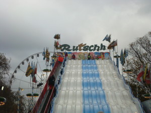 The slide in London's Winter Wonderland