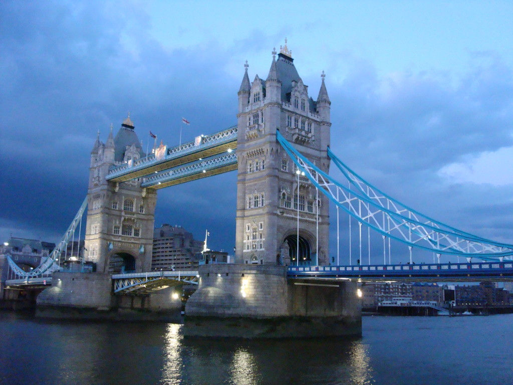 London Tower Bridge at Sunset