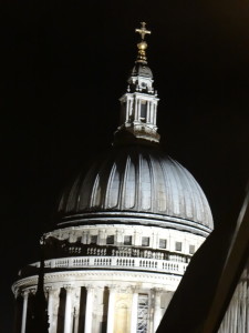 St. Paul's Cathedral at night