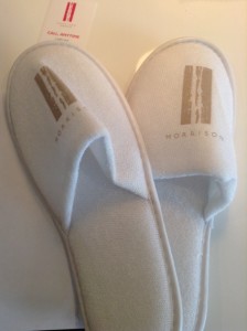 The Morrison Hotel slippers