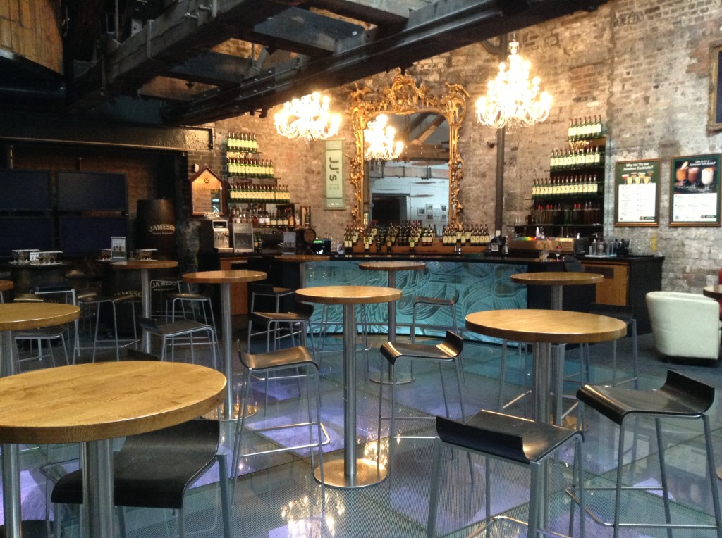 The lobby bar at Jameson Whiskey