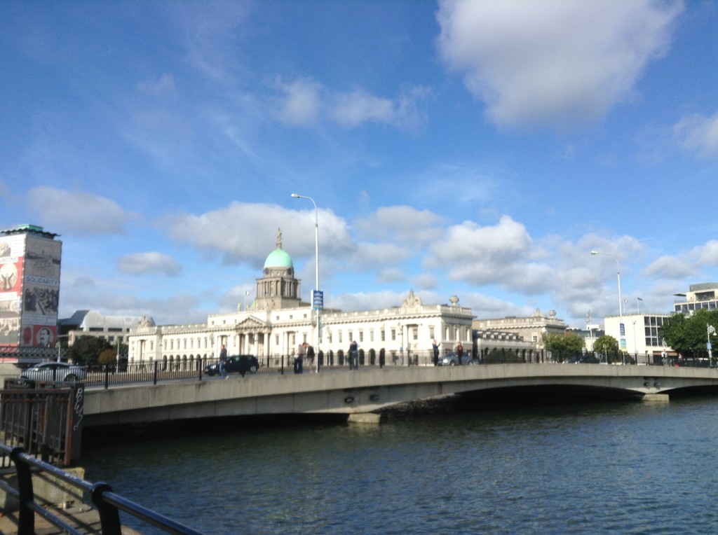Customs House Dublin along the River Lifey