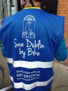 See Dublin by Bike the blue vest