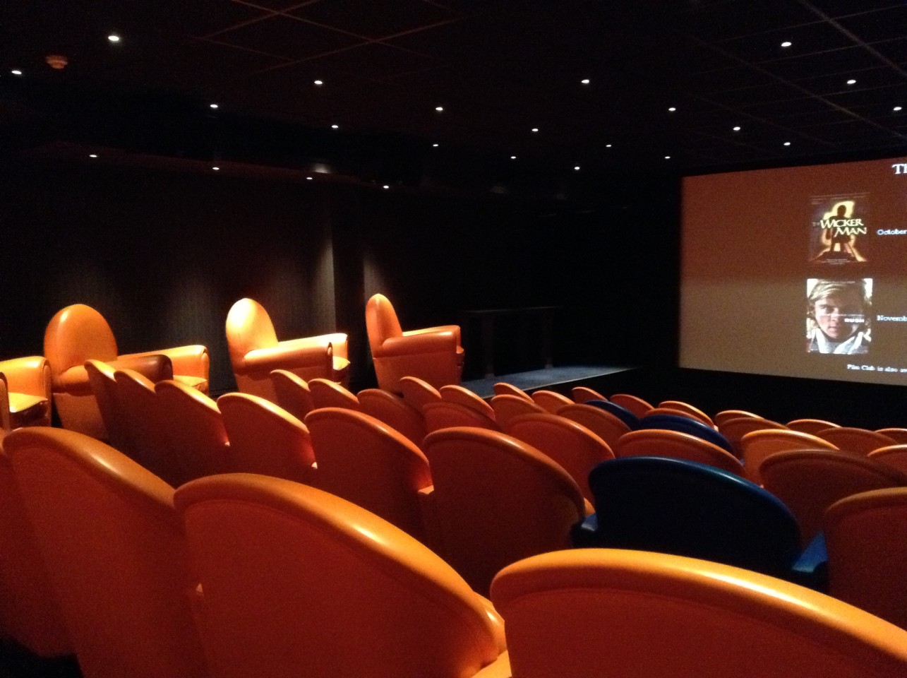 Screening Room at Charlotte Street Hotel Sunday Film Club