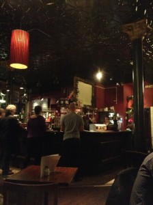 Inside the pub