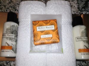 Miller Harris toiletries London