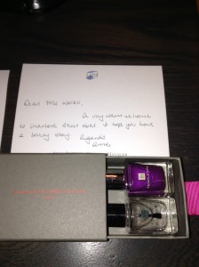 Charlotte Street Hotel Welcome Gift