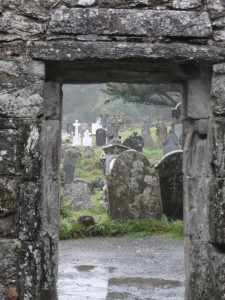 Scene at Glendalough