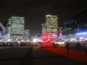 La Defense Christmas markets in Paris