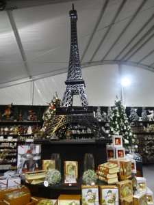 Christmas store at La Defense markets