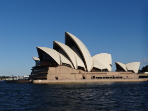 Sydney Opera House clear blue skies Australia