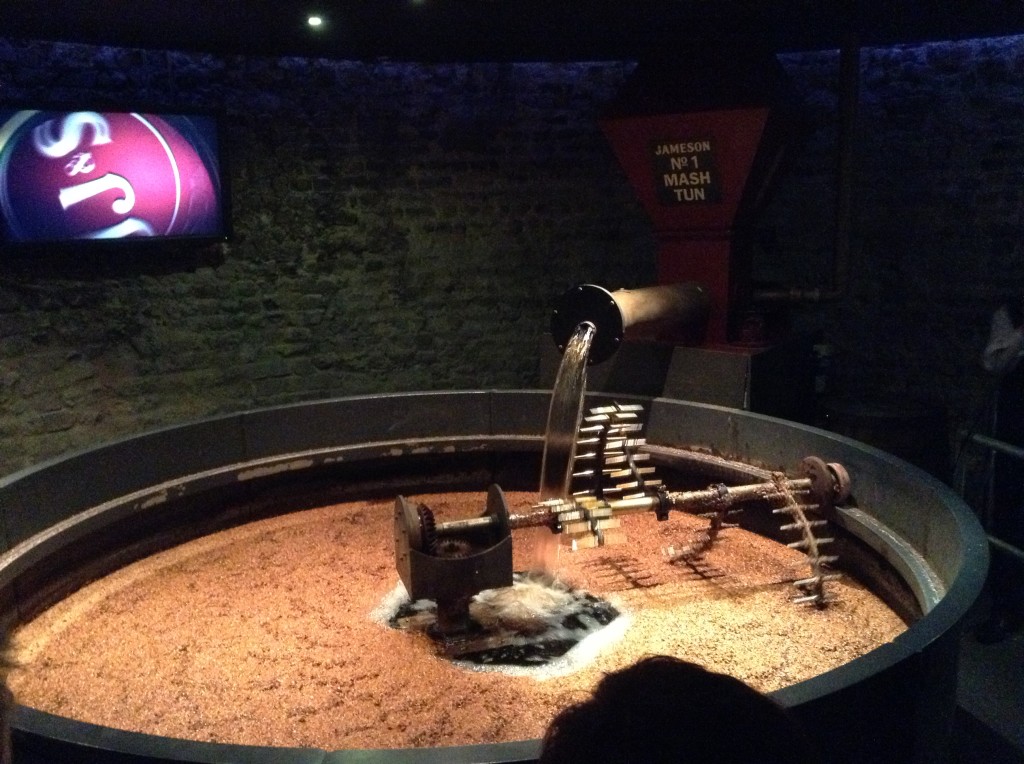 The mash turn at Jameson