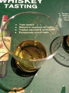 Jameson, triple distilled 