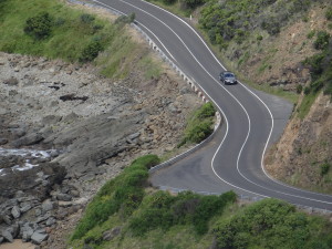 The Great Ocean Road from Teddy's lookout
