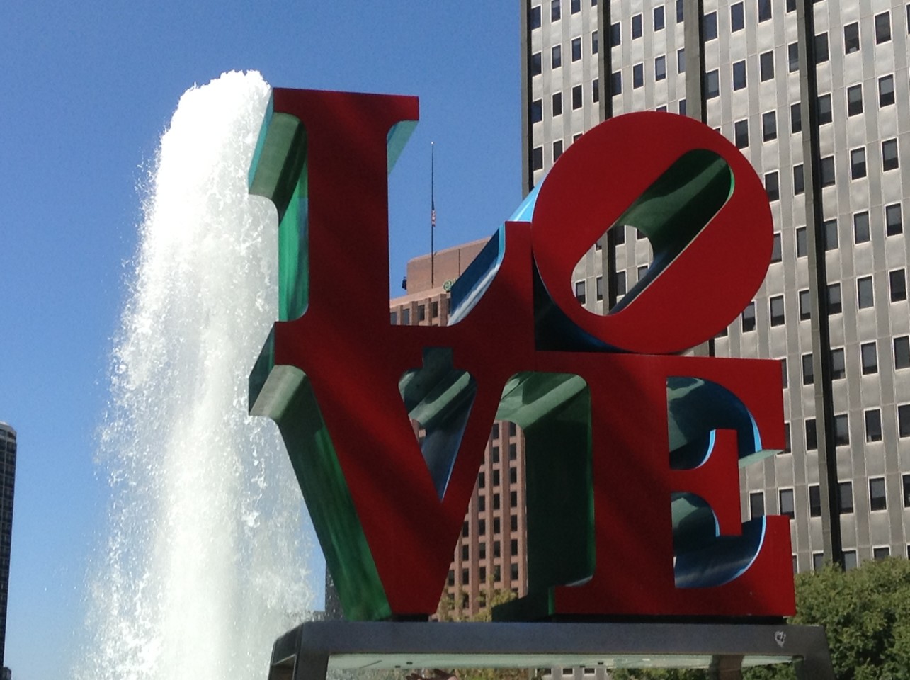 LOVE Park in Philly