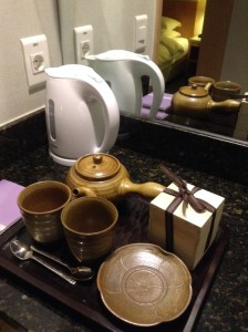 Hyatt Regency Incheon coffee/tea in room