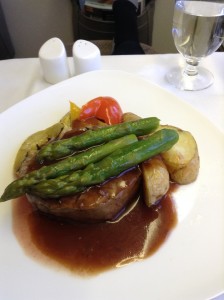 Asiana Business Class Food