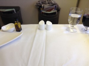 Asiana Table Set Business Class