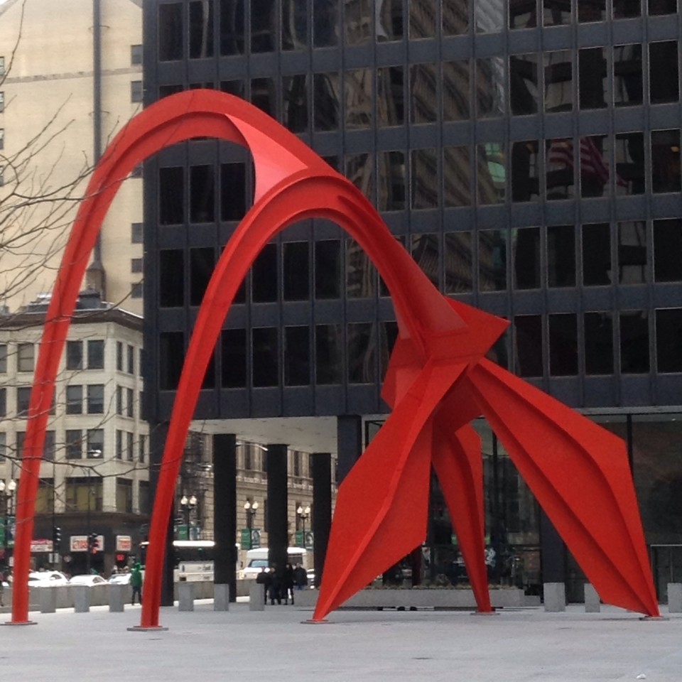 Calder "Flamingo" in Chicago