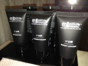 C.O. Bigelow toiletries at Kimpton